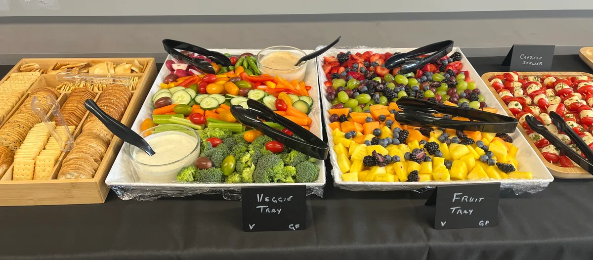 Chef-crafted dishes by Prepared Table